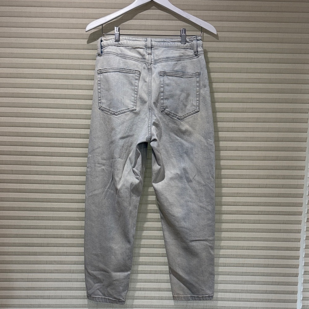 Distressed Light Gray Jeans - Picture 3 of 3